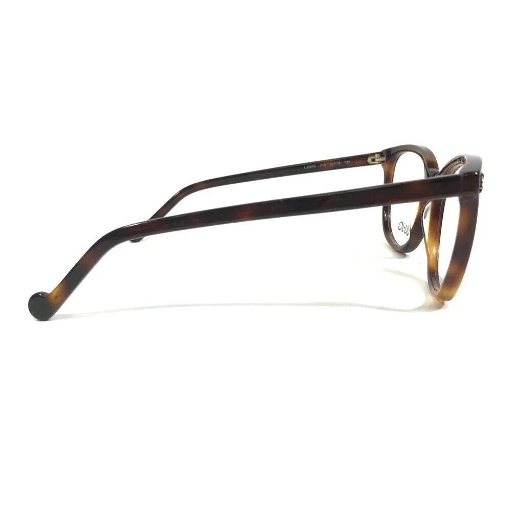 Liu Jo Eyeglasses Frames LJ2665 215 Tortoise Round Cat Eye Oversized 52-19-135
